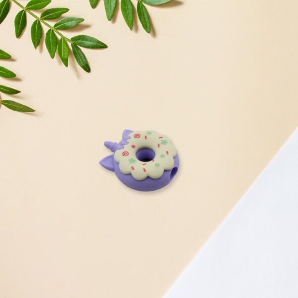 Tree Small Sized Cartoon Themed Non-Toxic Donut Erasers, School Stationery  (3pc Set)