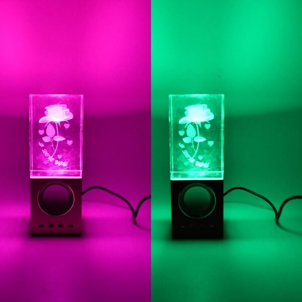 3D Mix Design LED Light, Desk Decor (1 Pc / Mix Design / B Grade)