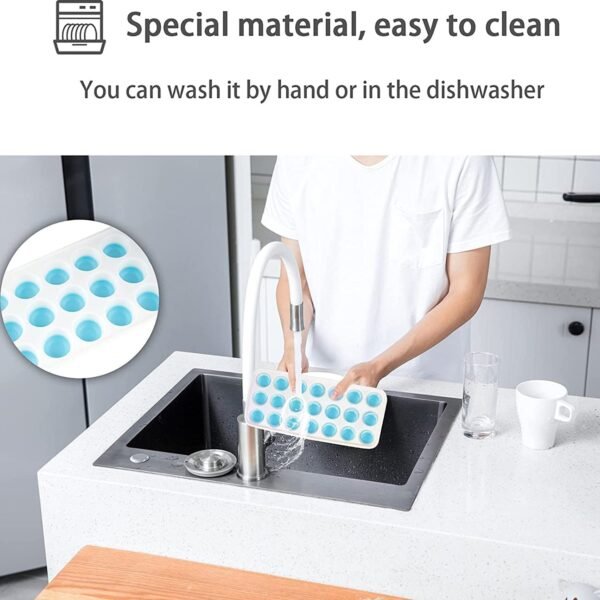 04_33e133e4-b487-4abd-acdd-533eaee043ff.jpg 21 Cavity Up Ice Cube Trays-Easy Release Food Grade (2 Pc Set)