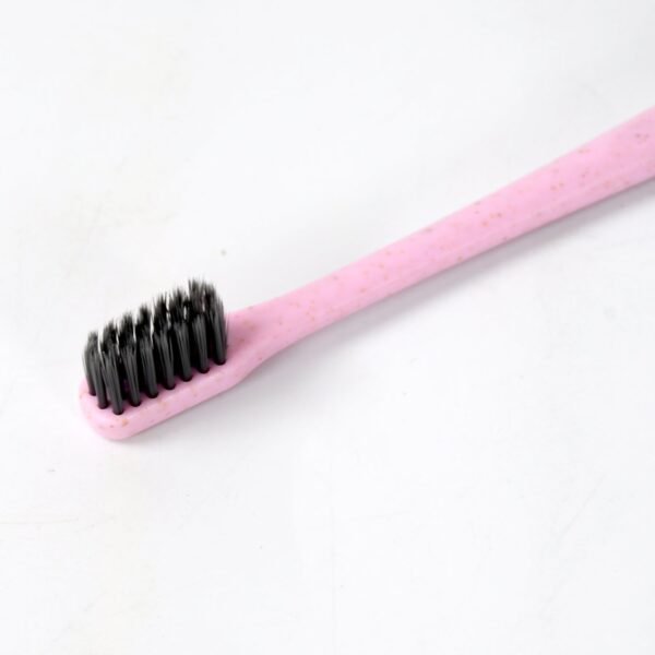 Soft Toothbrush With Toothbrush Cover Cleaner Scraper for Men and Women(1 Pc)