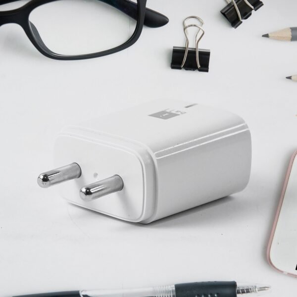 iBall Dual USB Wall Charger 5V/3.1A – High-Speed Dual Port Fast Charging (1 Pc)