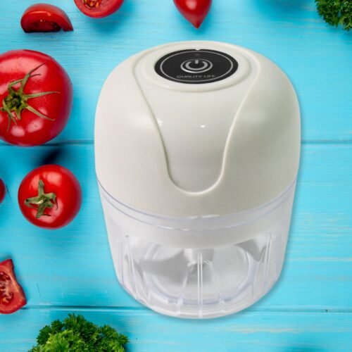 04_37c2cf07-c4ea-4976-9c28-a965ca988cb3.jpg USB Rechargeable Mini Electric Garlic Machine / Chopper (300 Ml / 1 Pc)