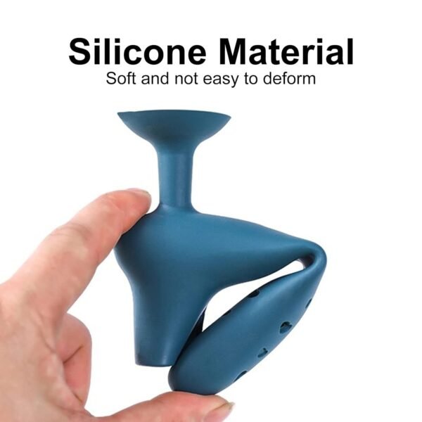 Silicone Door Handle Cover with Suction Cup (1 Pc / Mix Color)