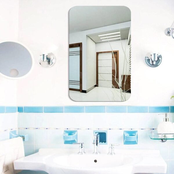 04_3b3db569-d005-49c9-9f33-dfd7575c7371.jpg Plastic Square 3D Mirror Wall Stickers (1 Pc / 30x30 Cm)
