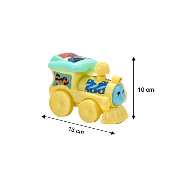 Pull-Rope Racing Train Engine Toy for Kids