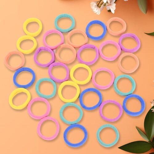 Mini Hair Ties, Mini Hairlines, mini hairbands (30 Pcs Set), Hair accessories