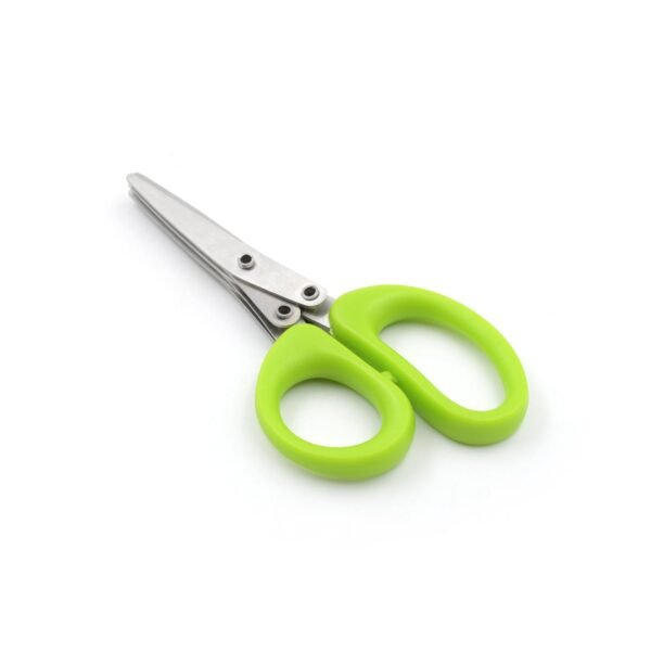 04_3eeb21c3-cf24-47ef-9a1f-73f870fa905d.jpg Multifunction Vegetable Stainless Steel Herbs Scissor with 3 Blades
