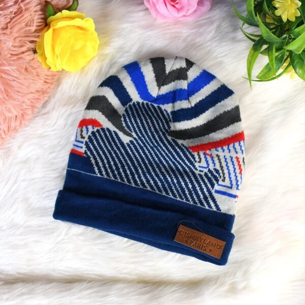 04_40690f61-2493-4b47-b70d-c9bed19aa024.jpg Cap for Winter Woolen Knitted Black Inside Fur Caps (1 Pc / Mix Design & Color)