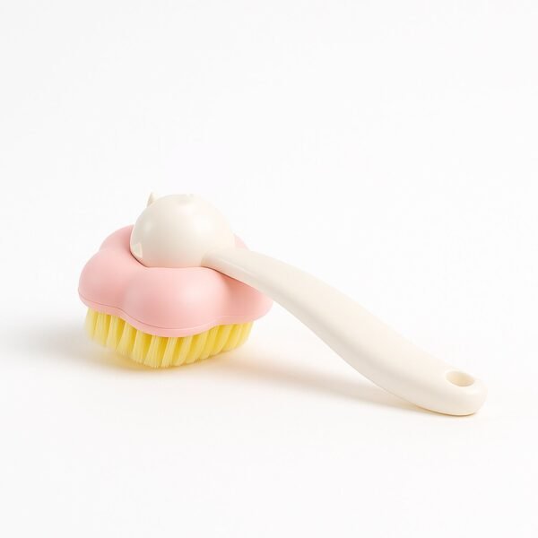 04_4349f345-c165-4abf-849f-cbc4495da693.jpg Soft Bristle Bath Brush with Long Handle (1 Pc)