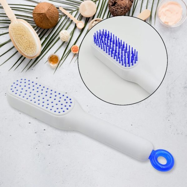 Self-Cleaning Hairbrush – Anti-Static, Detangling, Rotating Massage Comb, Hair