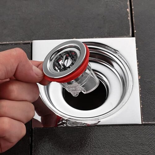 04_46890371-8bb4-4db2-802a-f2cdc43badb7.jpg Plastic Odour Proof Floor Drain Sink Drain for Toilet Bathroom Kitchen (1 Pc)