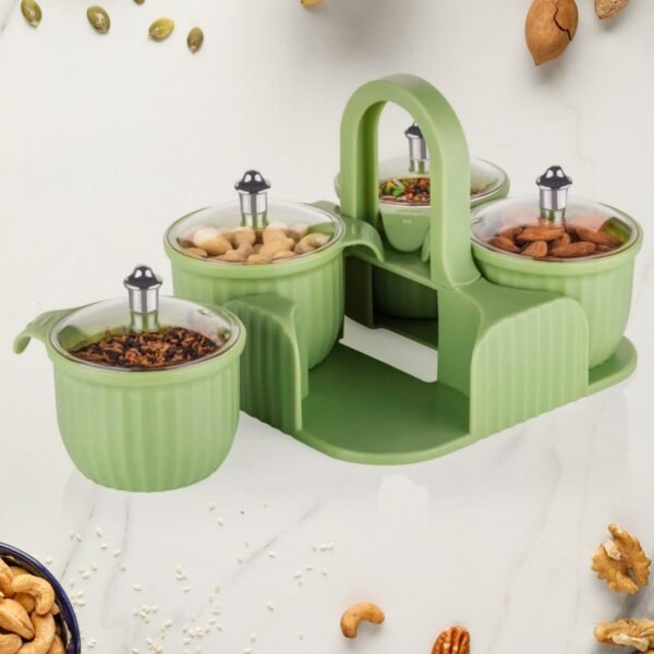04_4ab77b5a-4b0f-47da-9ba4-6fe860645706.jpg Multipurpose Plastic Storage Container Set: Kitchen Jars, Spices, Cookies