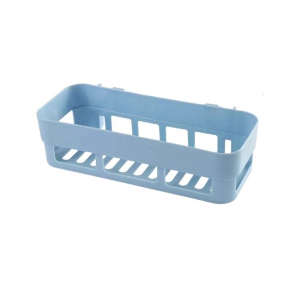 ABS Plastic Shower Corner Caddy Shelf with Wall-Mounted Suction Cup