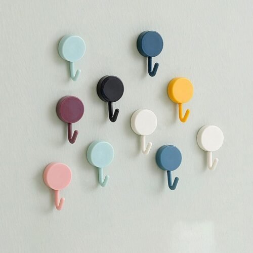 04_4bfa31ef-3078-4f94-a026-87158df04d32.jpg Self-Adhesive Sticky Wall Hooks (10 Pcs)