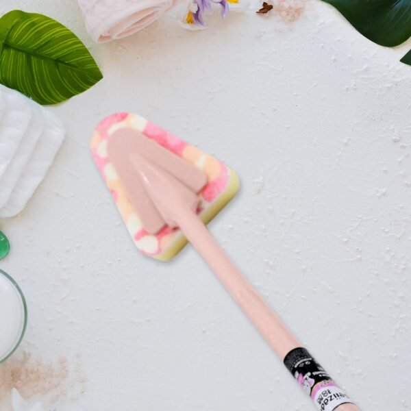 Cleaning Supplies Kitchen Hand Triangular Sponge  Brush Handle