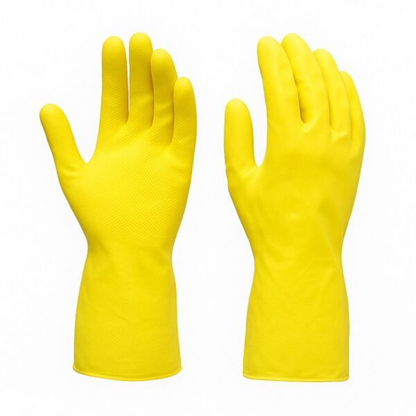 04_4d078653-8c1b-4728-9e2f-3a0591da8bd0.jpg 2 pair med yellow gloves For Cleaning