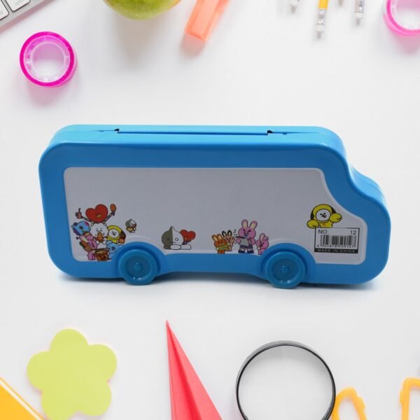 04_4fcd1e58-b6e6-4779-9508-e7271adf82a0.jpg Bus Shape Compass Box for Boys, Kids School Accessories | Pencil Box with Wheels for Girls and Kids, String Operated Case Students School Supplies - Stationery Set Organizer Birthday Return Gift for Kids