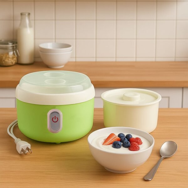 04_4ff02c76-7737-40f4-9709-63dc0dbb2ccb.jpg Green Electric Yogurt Maker for Household and Kitchen Use