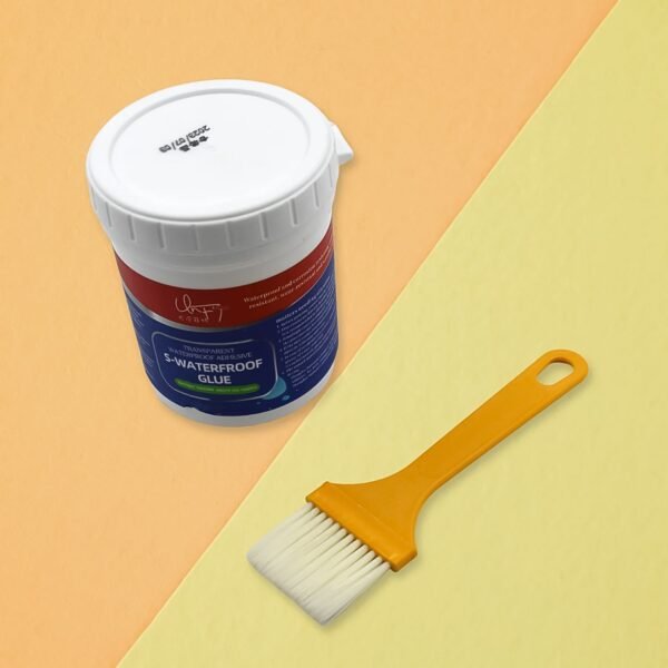 Transparent Waterproof Glue 250g with Brush