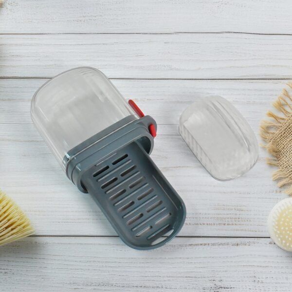 04_513fb94d-fbfe-46cf-b890-22f710cfcd9f.jpg Multipurpose Soap Box Holder with Transparent Dust-Proof Lid ,Sabudani (1 Pc)
