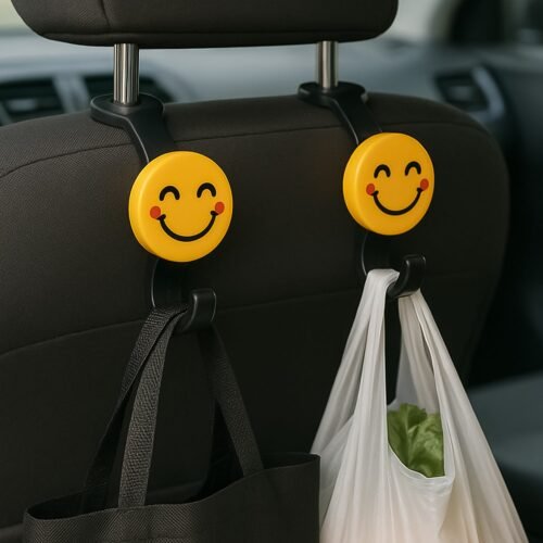 Universal Car Seat Headrest Hooks (2 Pc Set)