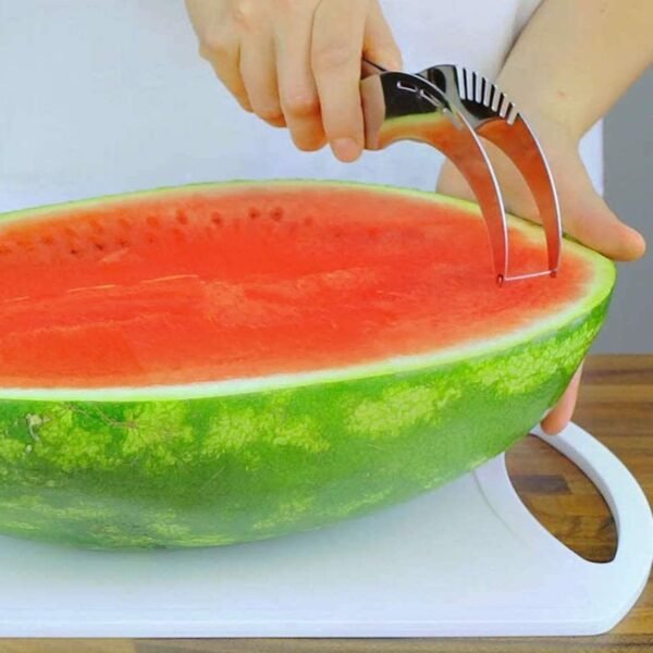 Watermelon Slicer – Stainless Steel Corer & Cutter, Multi-Purpose Fruit Tool