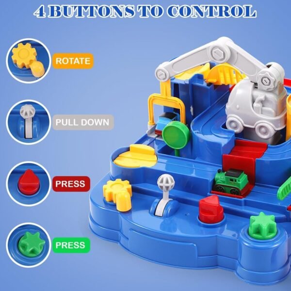 Adventure Toys, City Rescue Preschool Toy, Race Tracks for Boys