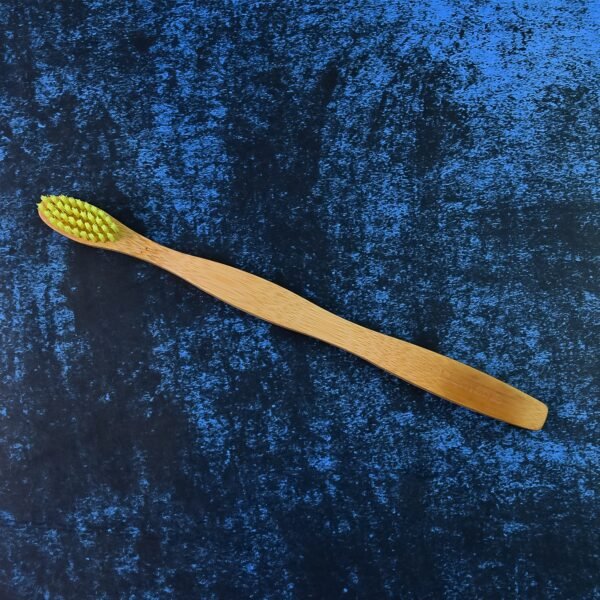 Eco-Friendly Natural Bamboo Toothbrush with Medium Bristles (1 Pc)