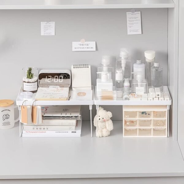 Plastic Bathroom Organizer Kitchen Utility Storage Rack (32x19.5 Cm / 1 Pc)