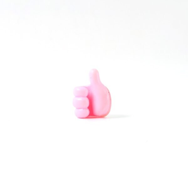 Pink Multifunctional Multi functional Hand Shape Wall Clip Hanger Keys Cable Holder