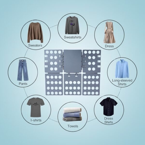 Plastic Large Folding Clothes Board (1 Set)