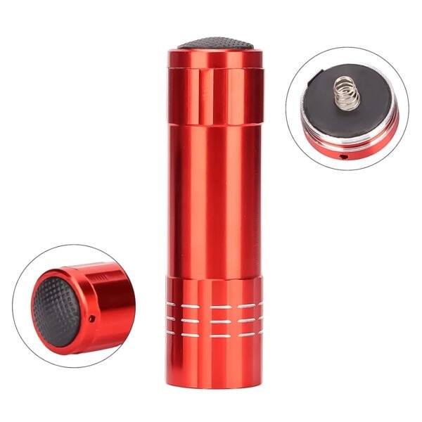 Portable Mini Torch, Super-Bright Mini 3 LED Bulb Pocket Torches (Battery not included / 1 pc / Mix Color )