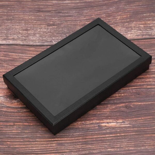Portable Wide Application Convenient Jewellery Holder Case (1 Pc  / 22x15 Cm)