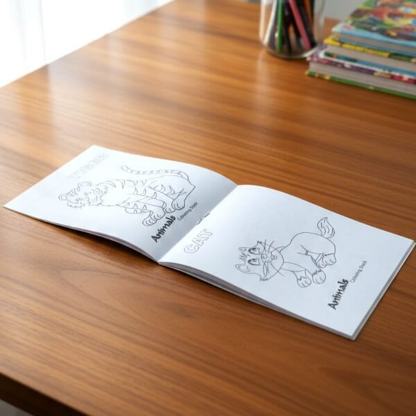 04_63cfcde2-9b8e-4422-97c1-eca55d664588.jpg Kids Animal Theme Colouring Book Set ( 5 Pc / Mix Color Books)