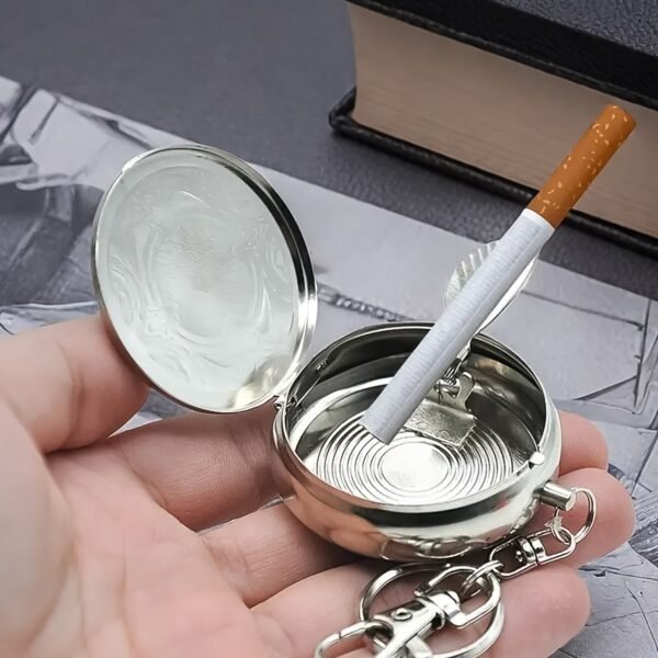 04_649538b5-8c8e-4c8a-b0c8-d9cb32428cef.jpg Mini Pocket SS Ashtray with keyring (1pc)