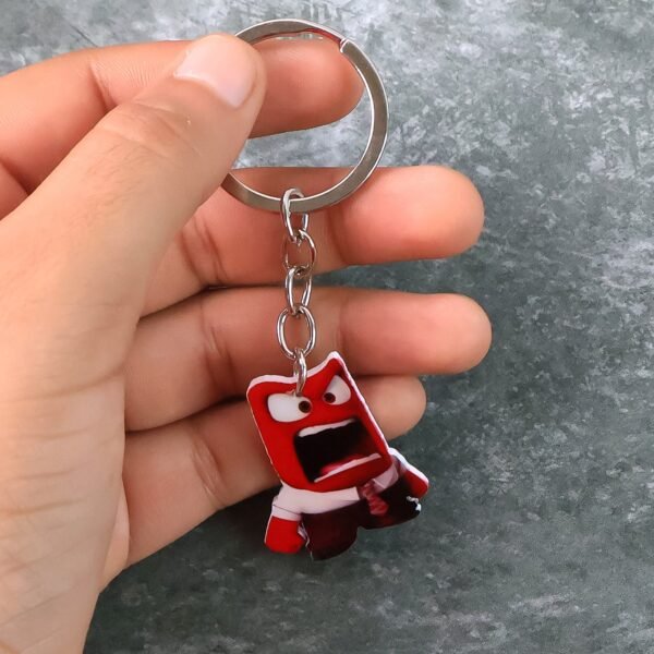 Animated Character Acrylic Keychain (1 Pc)
