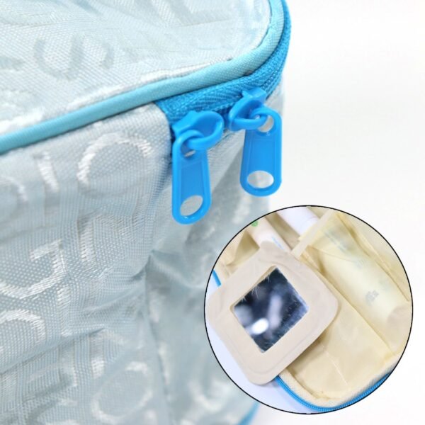 PORTABLE MAKEUP BAG WIDELY USED BY WOMEN’S FOR STORING THEIR MAKEUP EQUIPMENT’S AND ALL WHILE TRAVELLING AND MOVING.