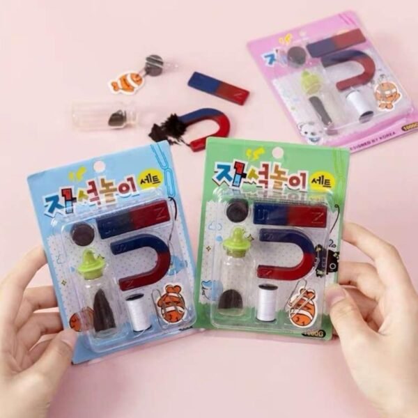 Teaching Aids Magnetic Science Kit Funny Kids DIY Science Kits Educational