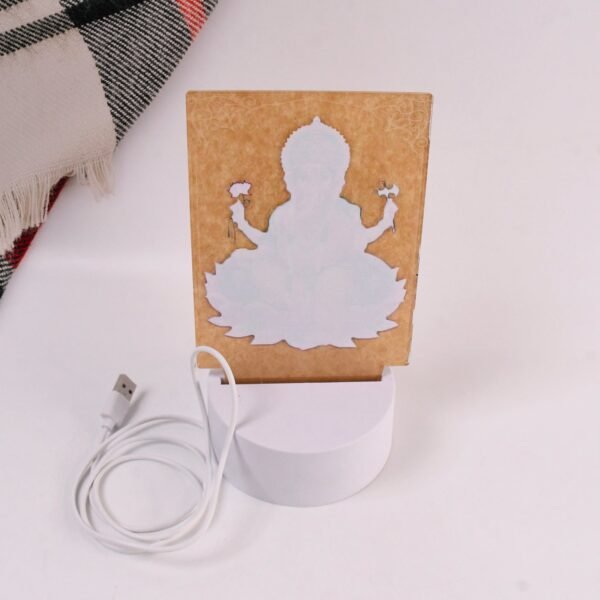 04_6bca78de-7ac3-41fe-9dbd-e5003c3dab73.jpg Beautiful 3D Lord Ganesh Frame with soft white light, Ganesh Ganesha (1 Pc)