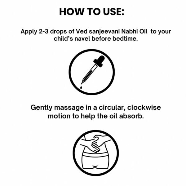 Ved Sanjeevani Nabhi Oil Sleep Inducing Stress Relief (30ML / 1 Pc)