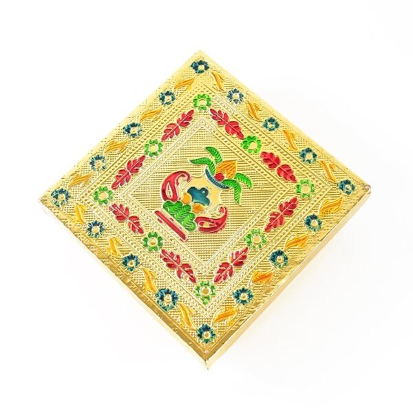 04_72058071-4ebd-444e-be20-3a11350aba66.jpg Handicraft Wood Chowki for Pooja , Wooden Bajot (1 Pc / Mix Descign & Color)