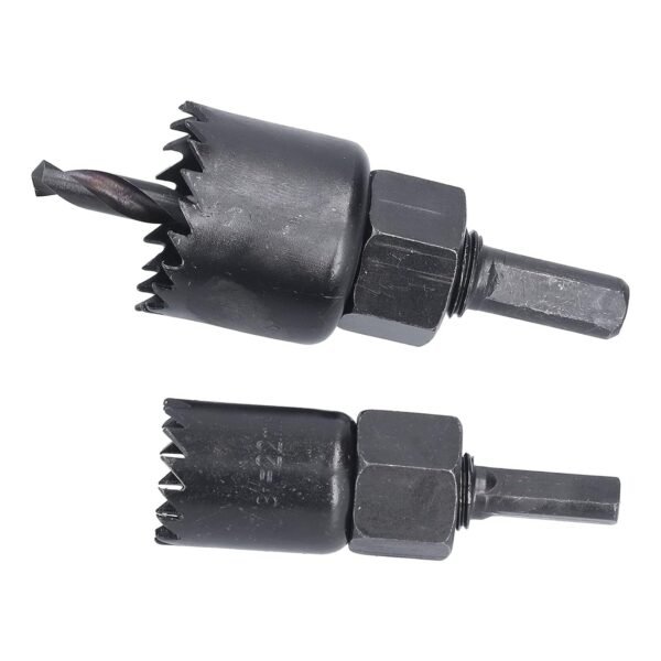 04_72ae2a79-f61b-4ffc-b6d9-a05aa38118e1.jpg Drill Hole Cutter, Carbon Steel High Accuracy Incisive Hole Saw for Cutting PCV (18 Pcs Set)