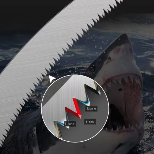 20-Inch High Carbon Steel Pruning Saw – Sharp Teeth, Cover Included