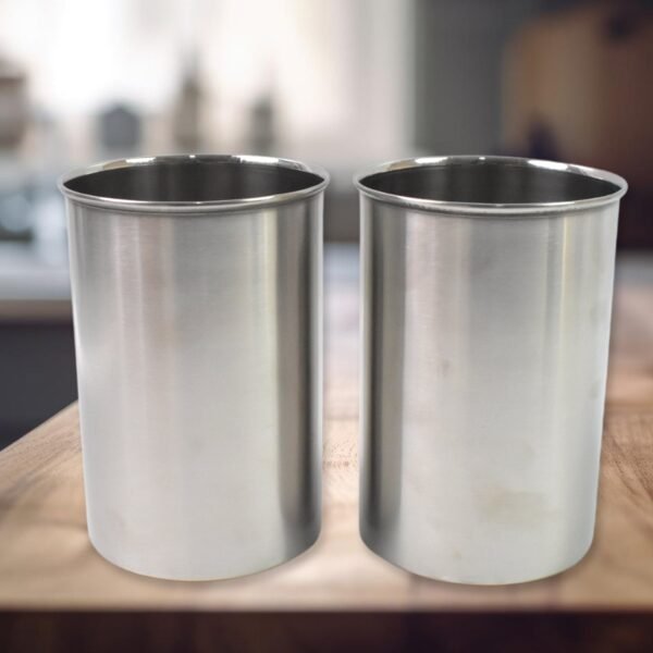 04_74f4e8c4-122c-4019-b7c0-94ad8ccf6550.jpg Stainless Steel Airtight Containers with See Through Lid (2 Pc Set / 1000 ML)