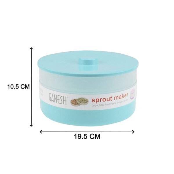 Ganesh Sprout Maker Bean Bowl (1800 Ml)