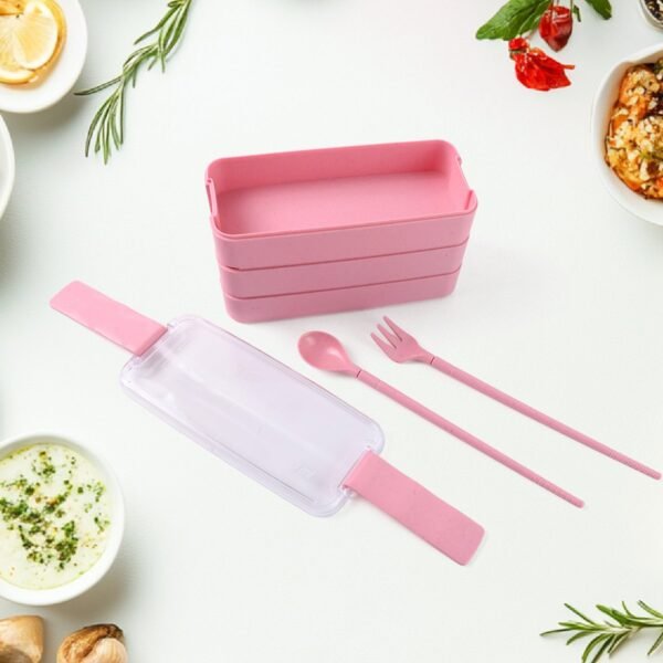 04_7974a0c4-0085-489a-b7a5-9e8c714b7c60.jpg Eco-Friendly 3-Layer Stackable Lunch Box Set with Cutlery