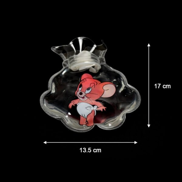 Transparent Multi-Design Hot Water Bag with Cover for Pain Relief
