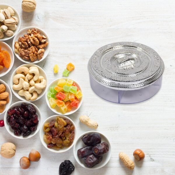 04_7b66db14-a1f2-47e6-a294-6b5c35441437.jpg Round Smiley Multi Purpose 4 Compartment Box For Home & Kitchen Use