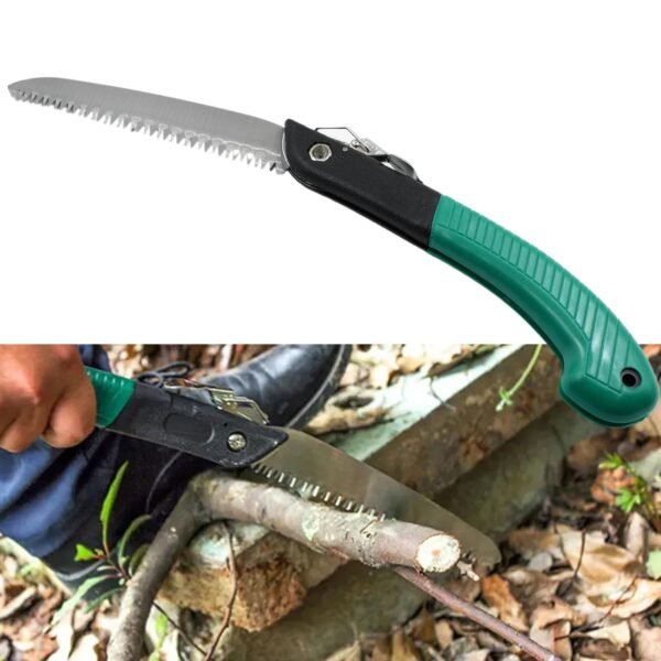 Folding Handsaw – Pruning Saw for Tree Trimming, Gardening & Wood Cutting