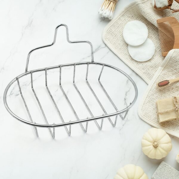 Kitchen, Bathroom Stainless Steel, Soap Dish Holder Wall Hanging Soap Storage Rack